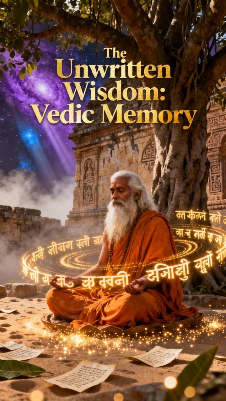 The Unwritten Wisdom: Vedic Memory