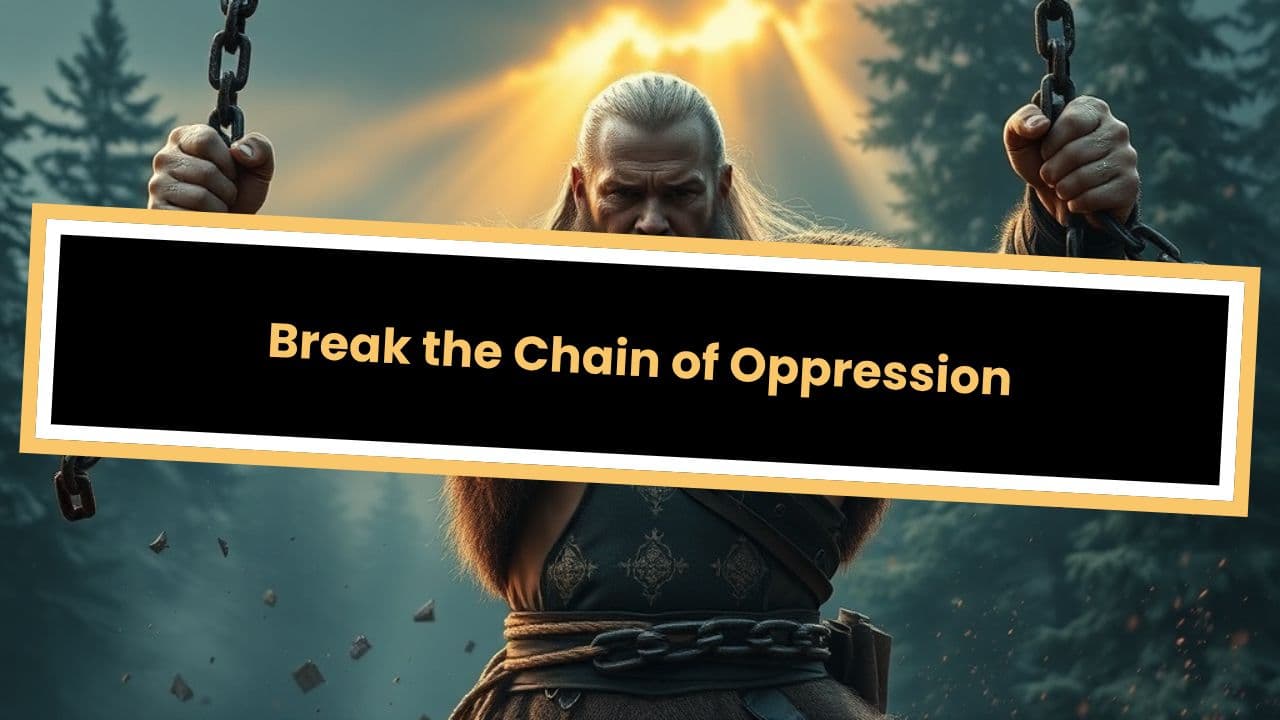Break the Chain of Oppression