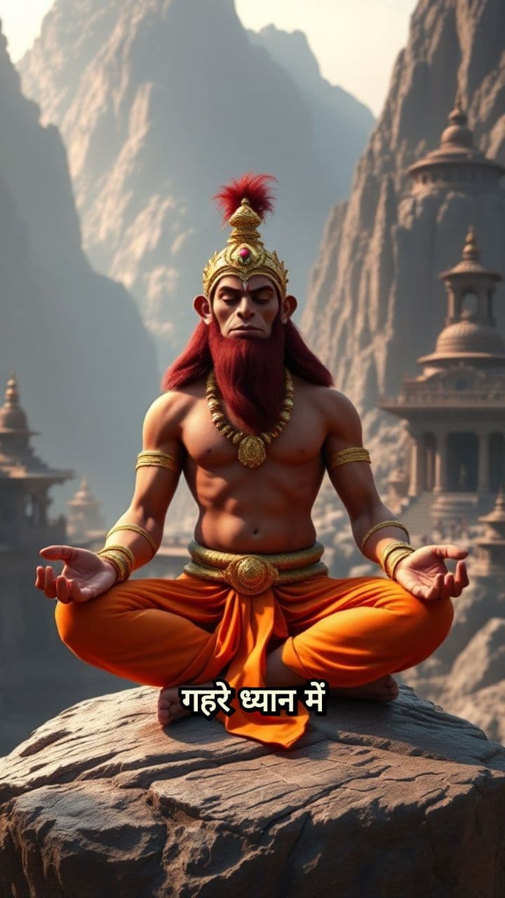 Lord Hanuman's Divine Awakening