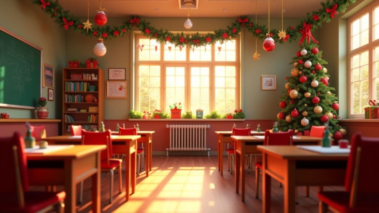 Navidad en la clase de Noelia