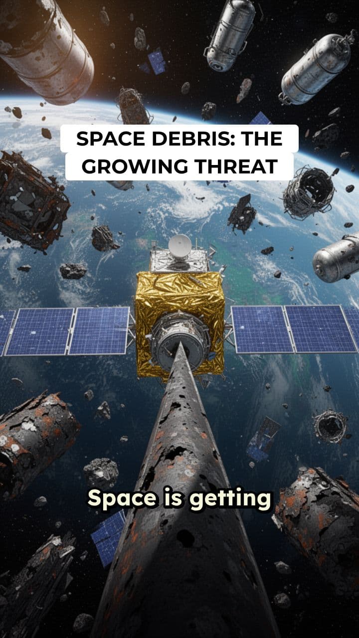 Space Debris Recovery Machine: A Cleaner Future