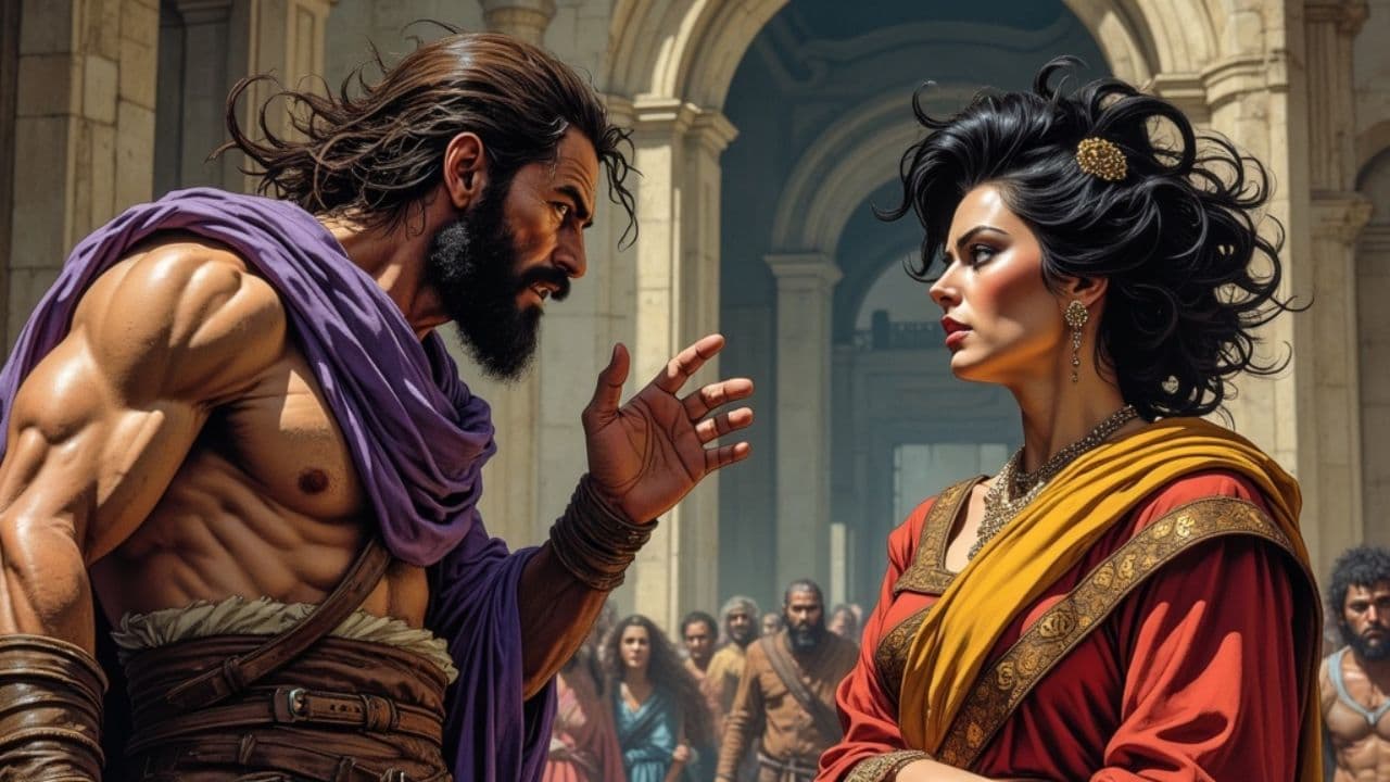 John the Baptist Confronts Herod and Herodias
