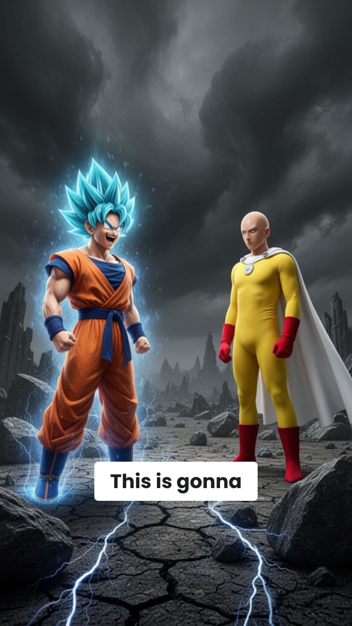 Goku vs Saitama: The Ultimate Crossover