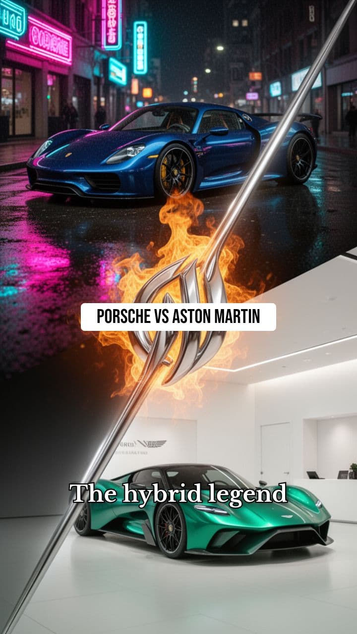 Porsche 918 Spyder Vs Aston Martin Valhalla