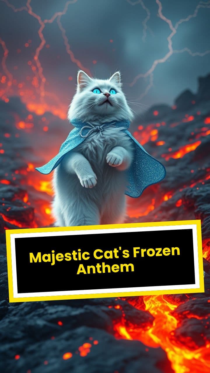 Majestic Cat's Frozen Anthem