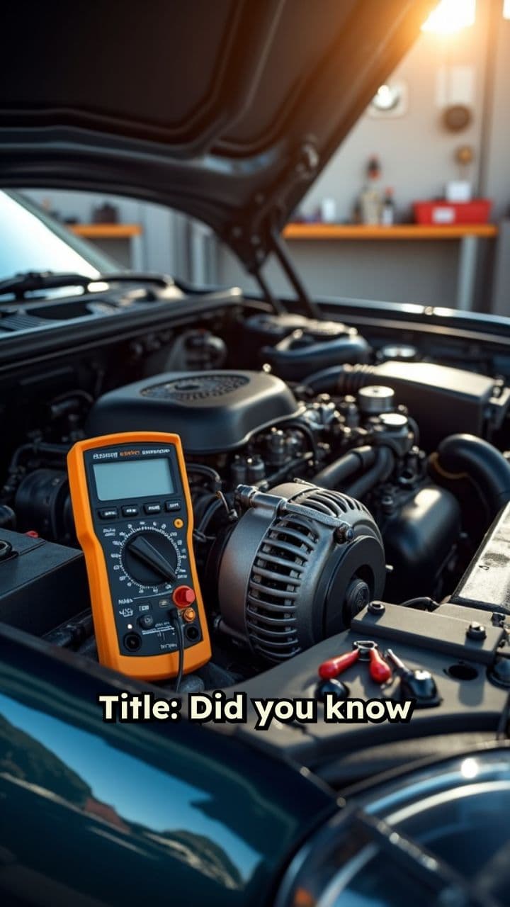 Check Your Alternator in 10 Seconds