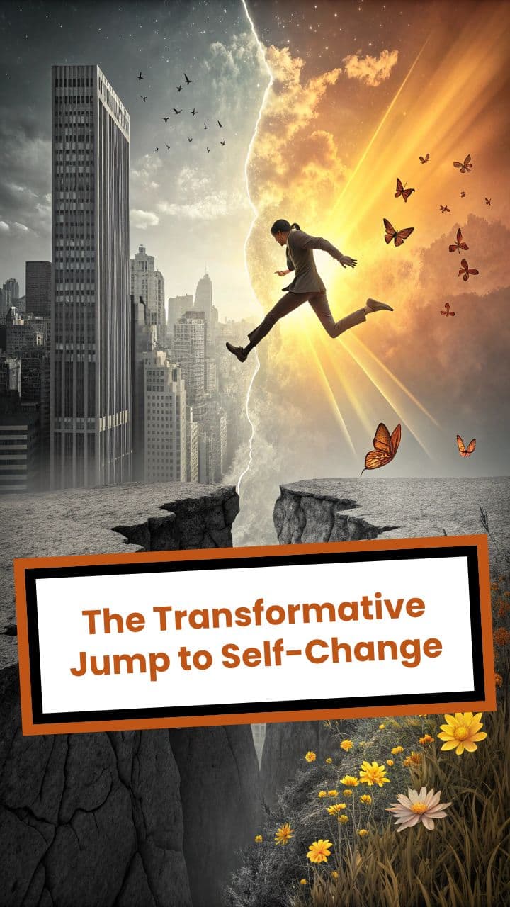 The Transformative Jump to Self-Change