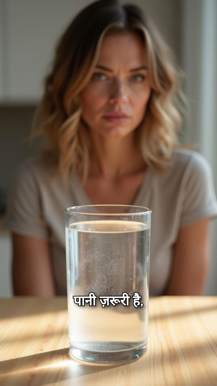 पानी: कम नहीं, ज़्यादा भी नहीं!