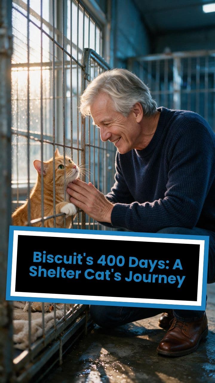 Biscuit's 400 Days: A Shelter Cat's Journey