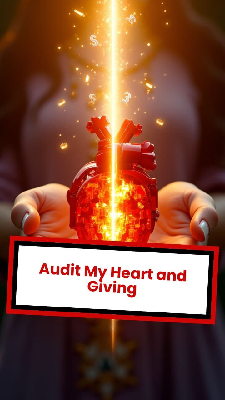 Audit My Heart and Giving