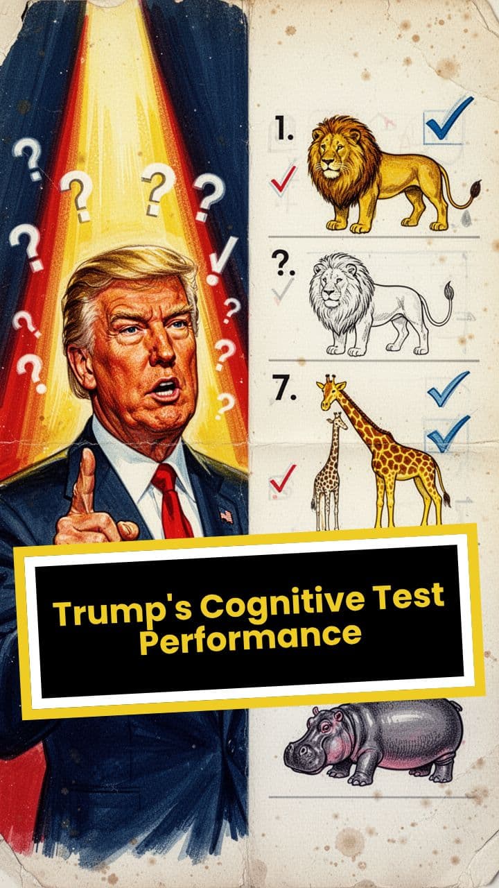 Trump's Cognitive Test Performance