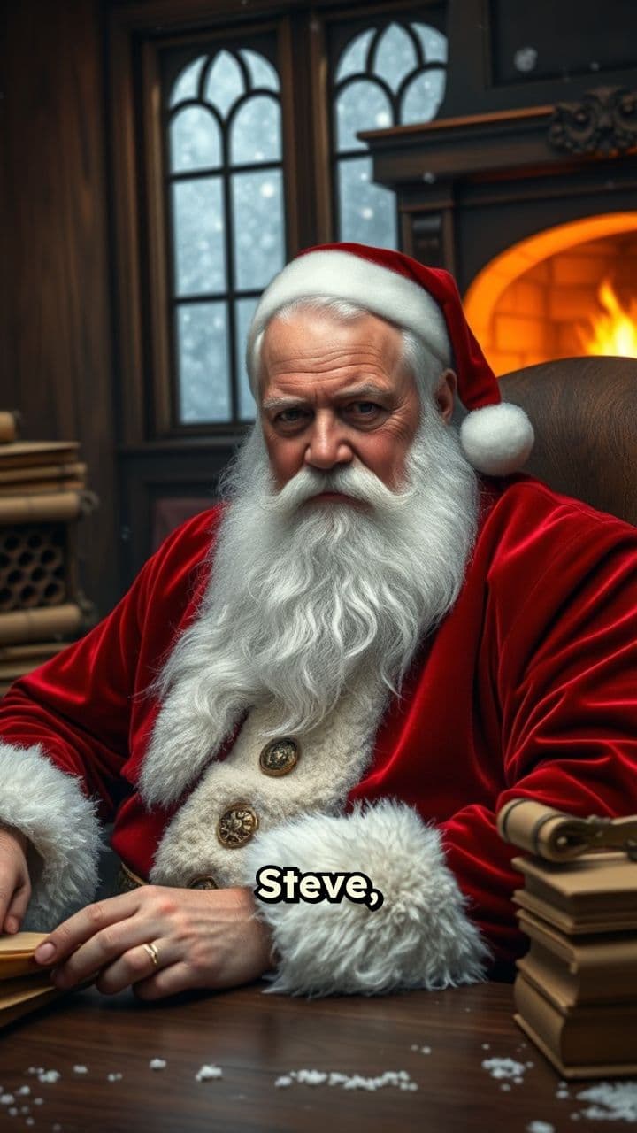 A Grandfatherly Warning from Santa