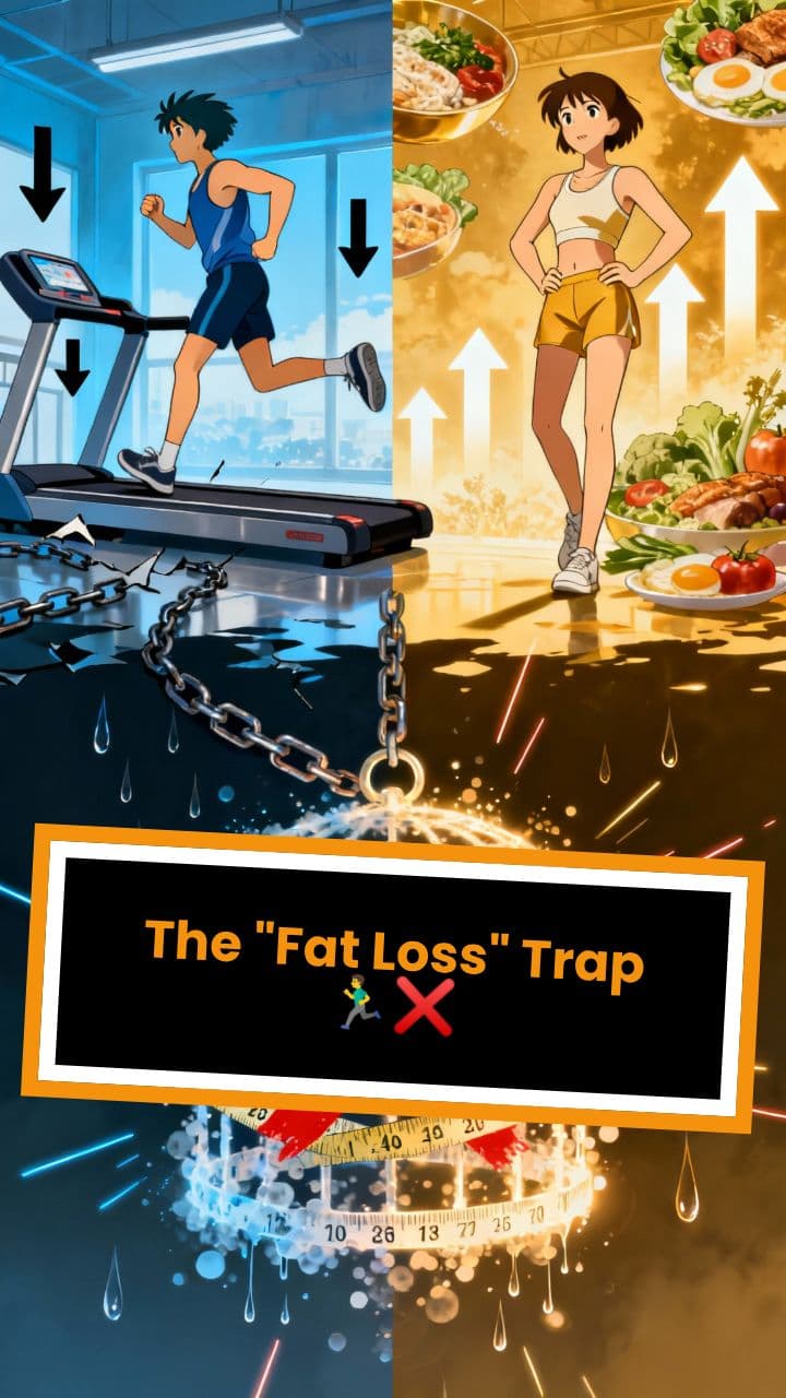 The "Fat Loss" Trap 🏃‍♂️❌