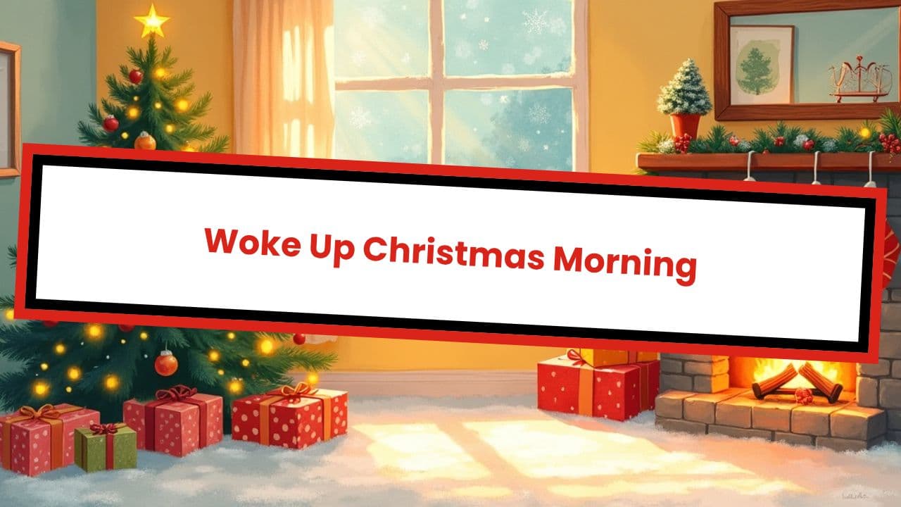 Woke Up Christmas Morning