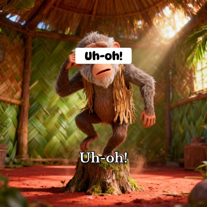 Why Did Grandpa Monkey Get Dizzy?