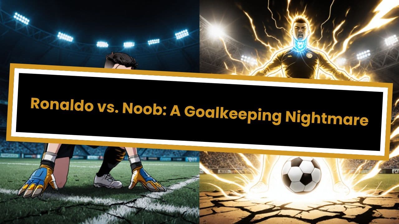 Ronaldo vs. Noob: A Goalkeeping Nightmare