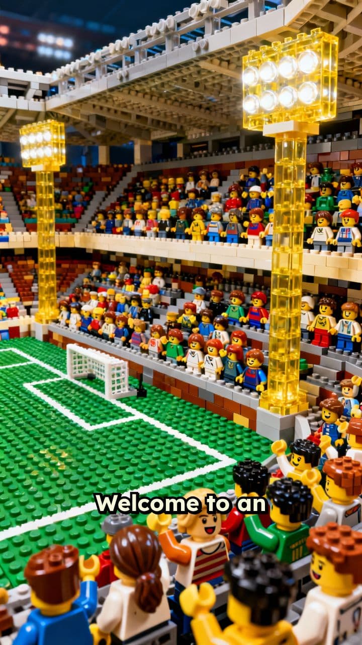 Lego Football Highlights: Man City vs. Real Madrid
