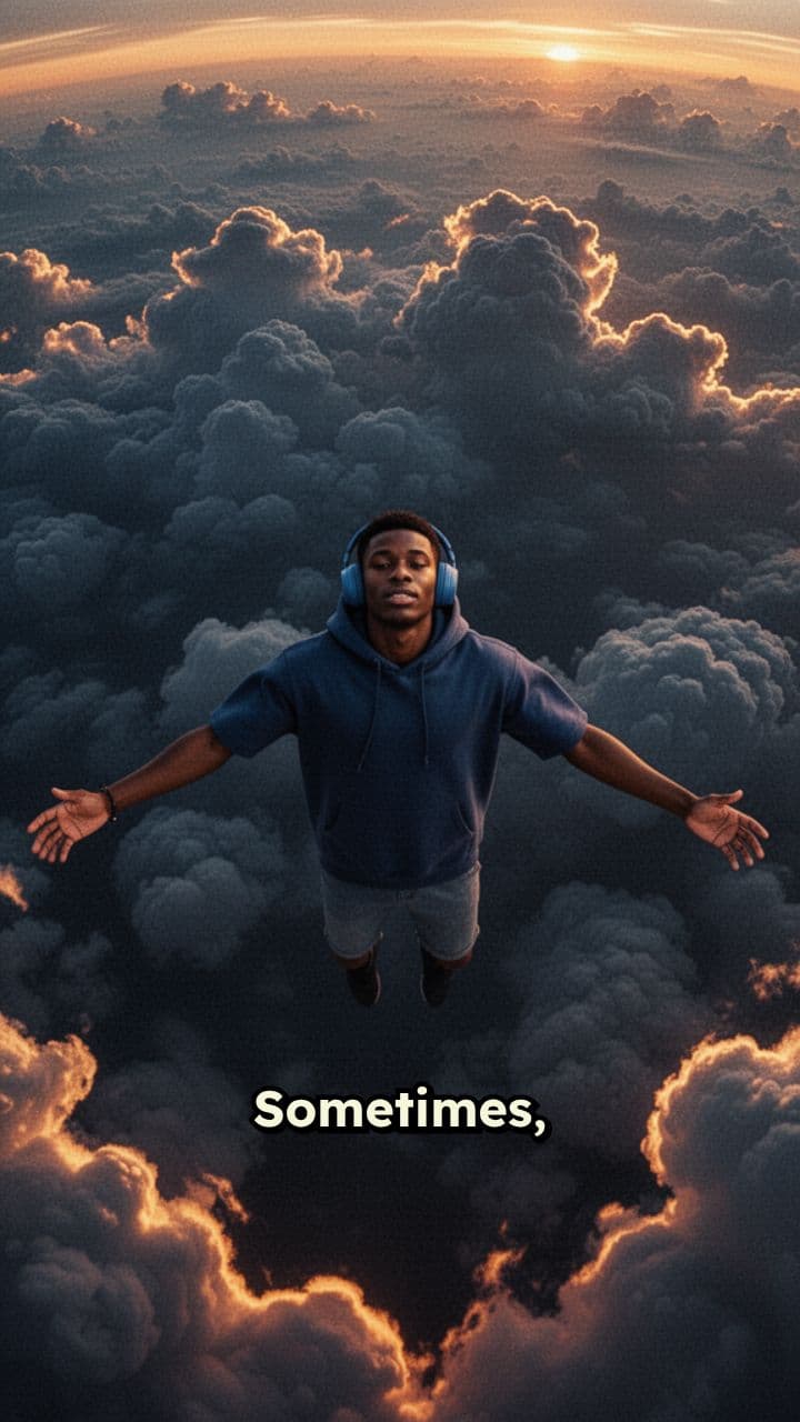 Weightless Twilight Flight