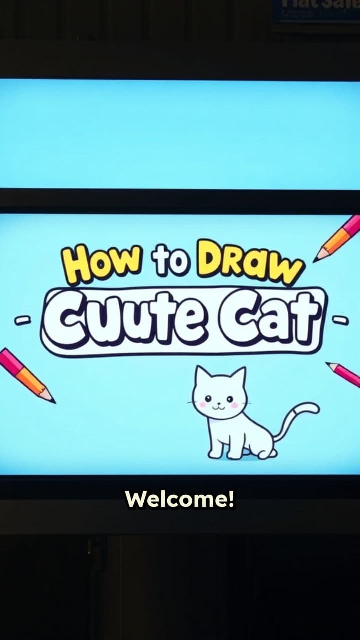 Episode 1: How to Draw a Cute Cat
