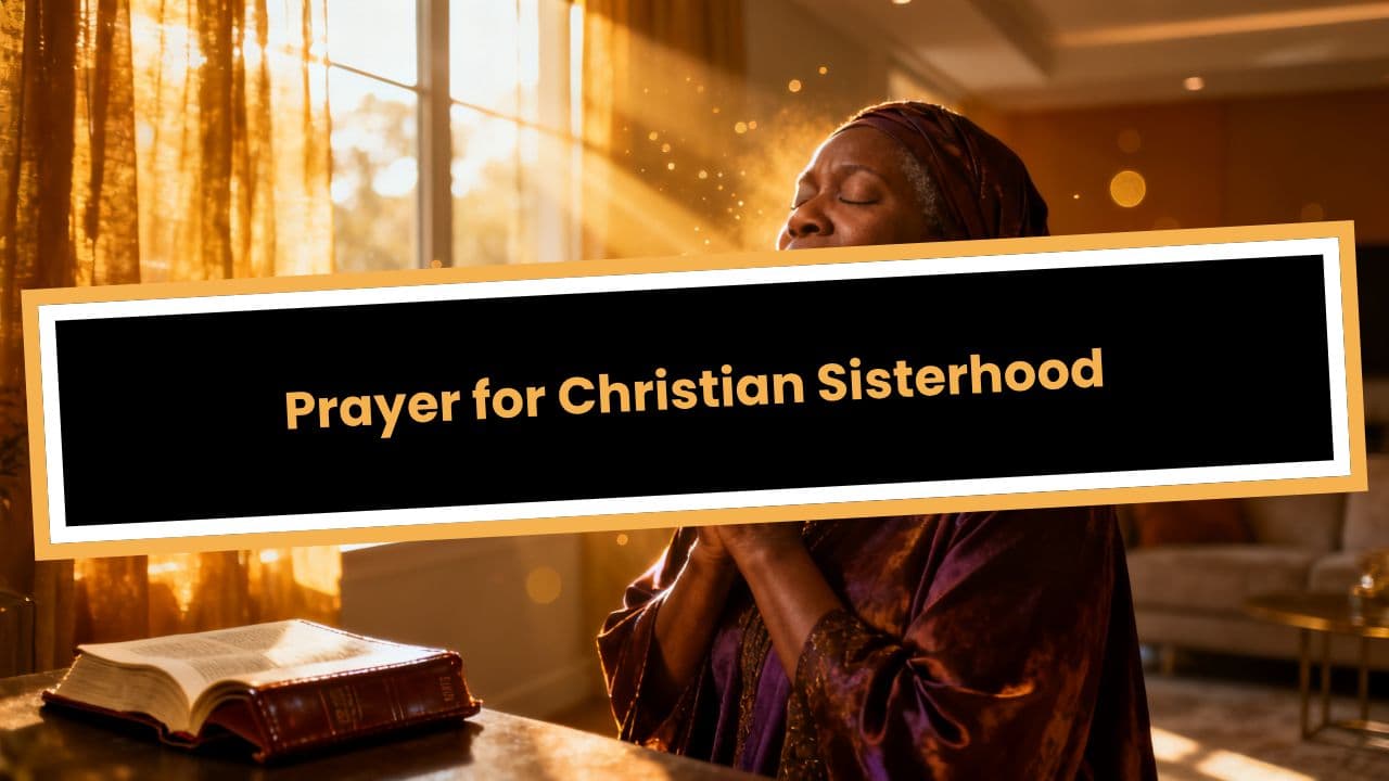 Prayer for Christian Sisterhood