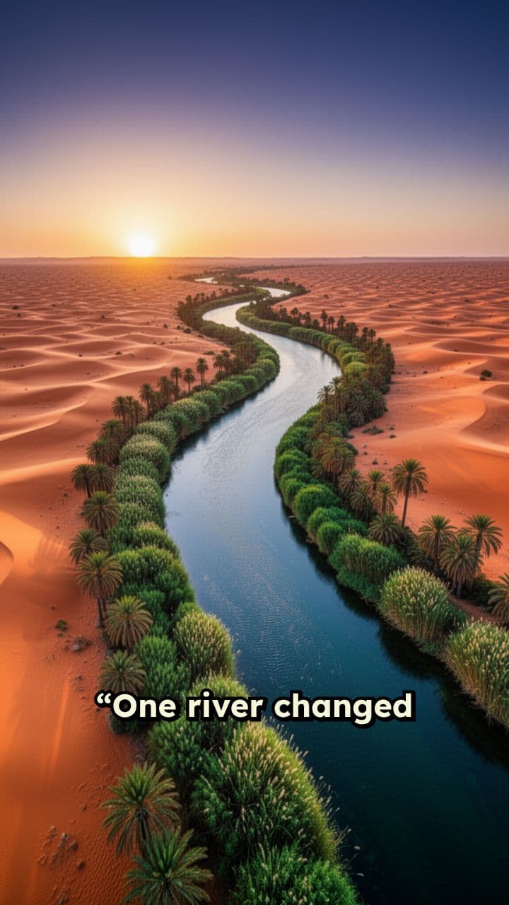 How the Nile Built Egypt