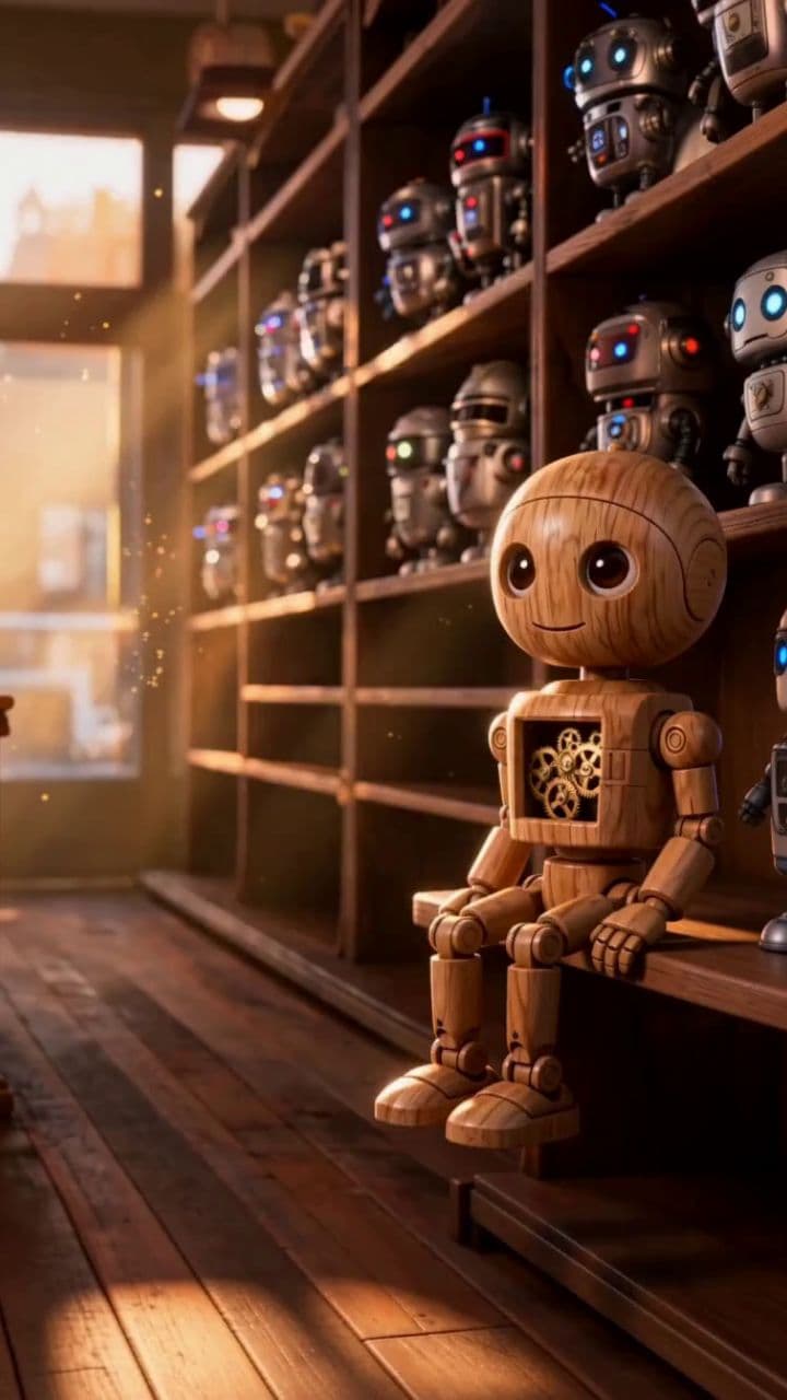 Whittle — The Little Wooden Robot