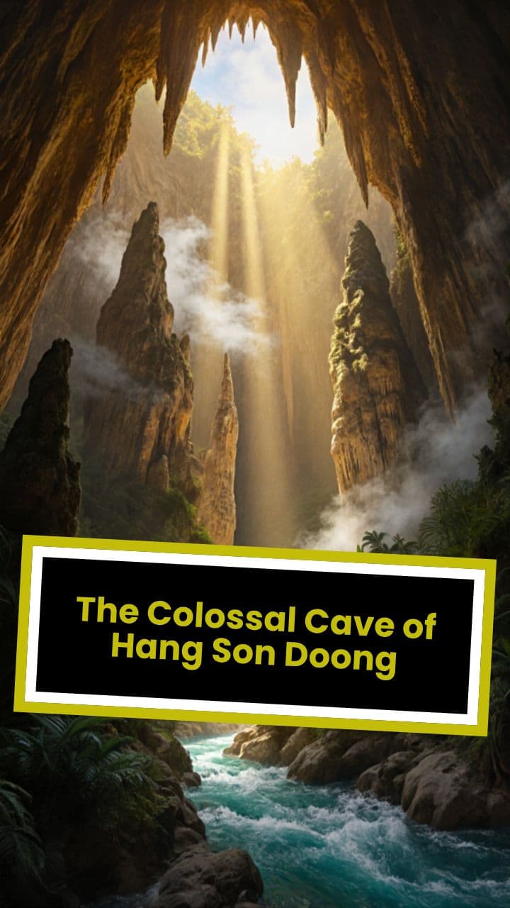 The Colossal Cave of Hang Son Doong