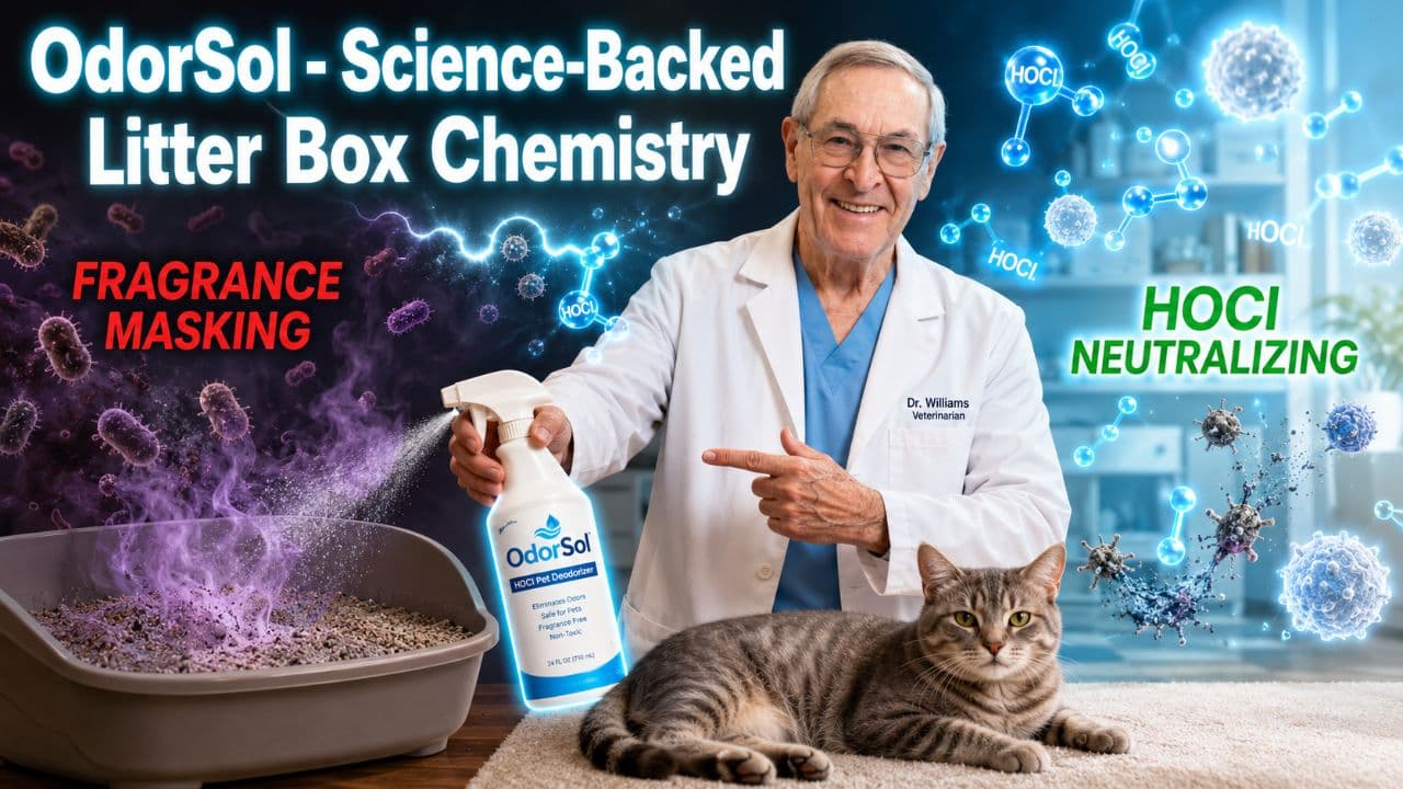 OdorSol - Science-Backed Litter Box Chemistry
