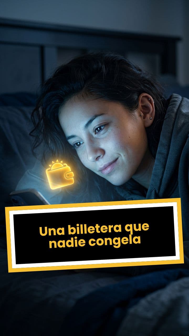 Una billetera que nadie congela