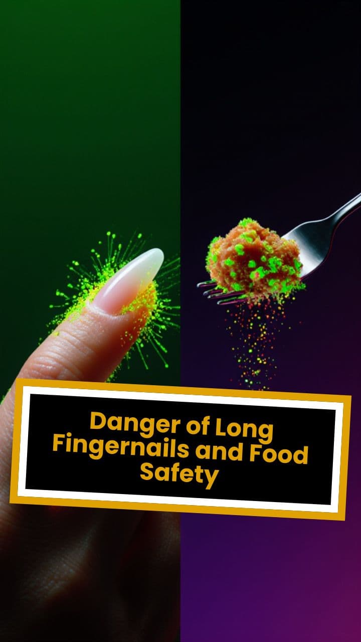 Danger of Long Fingernails and Food Safety