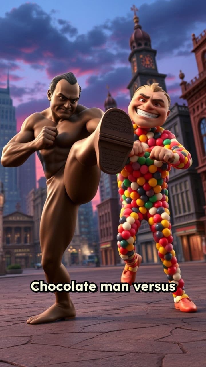 Chocolate Man vs. Candyman Showdown