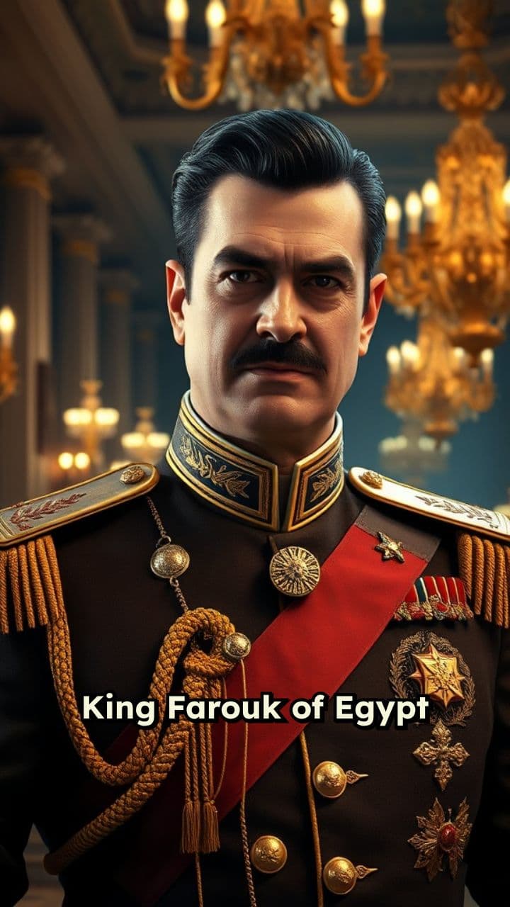 King Farouk: The Kleptomaniac Monarch