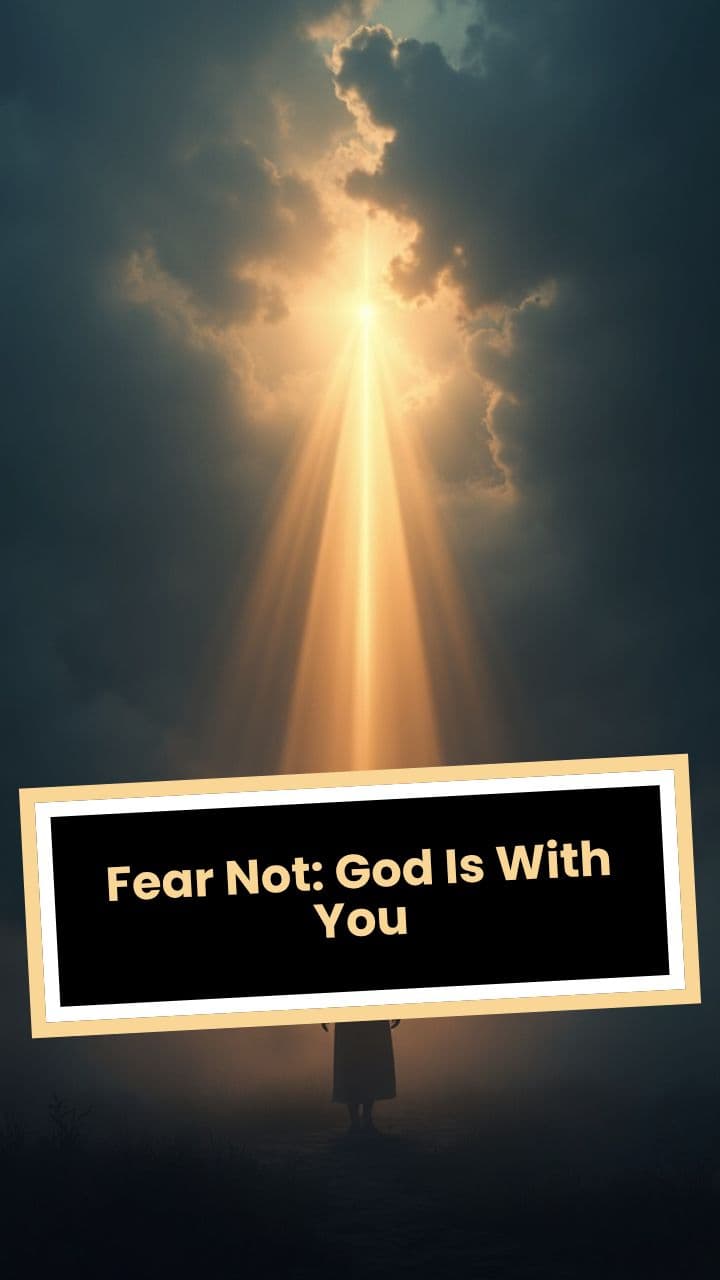 Fear Not: God Is With You