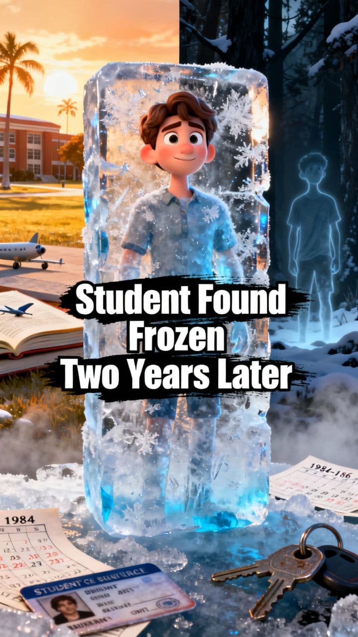 Student Found Frozen Two Years Later