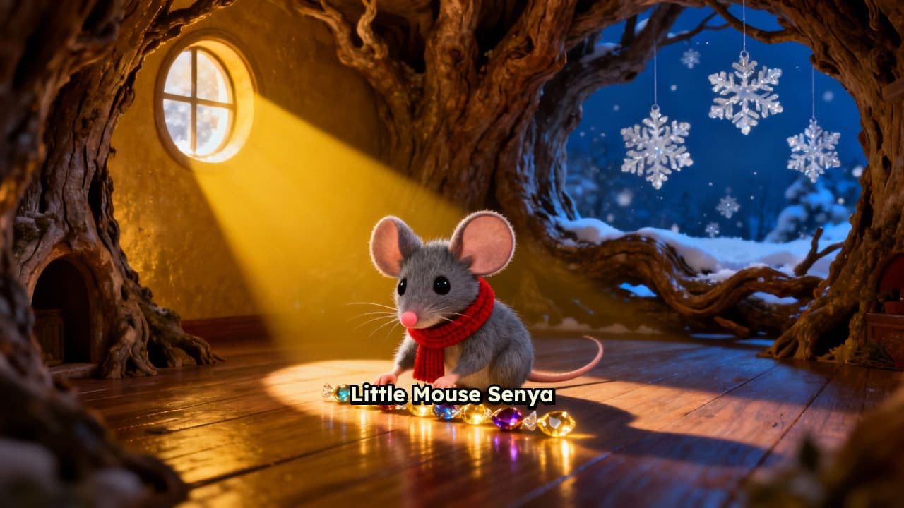 Senya Waits for Santa