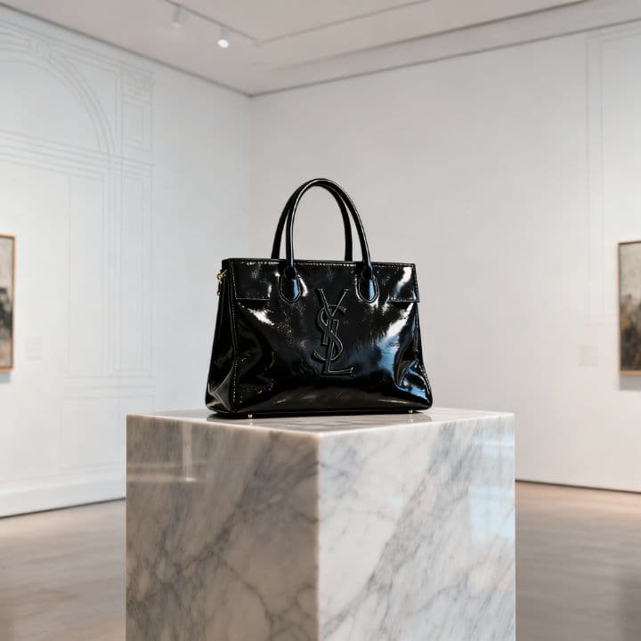 Advertisement - Saint Laurent Elegance in Every Bag - What's Up - 4 Non Blondes