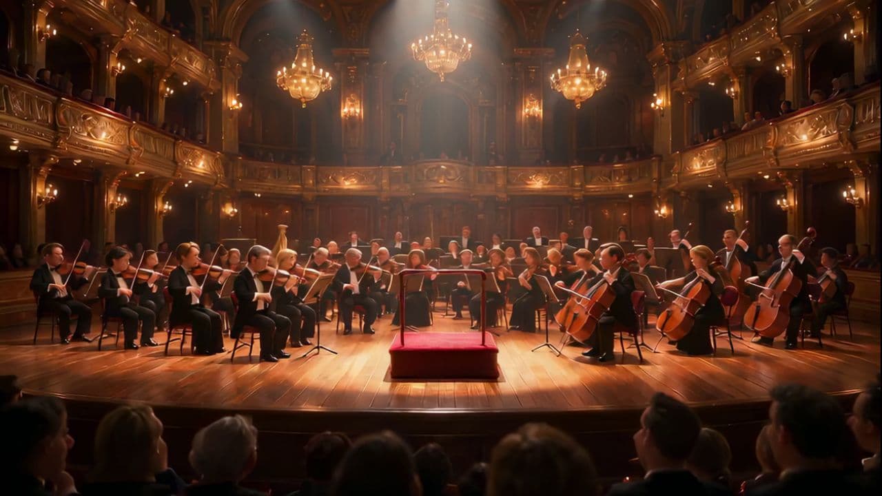 Symphony Orchestra Tuning