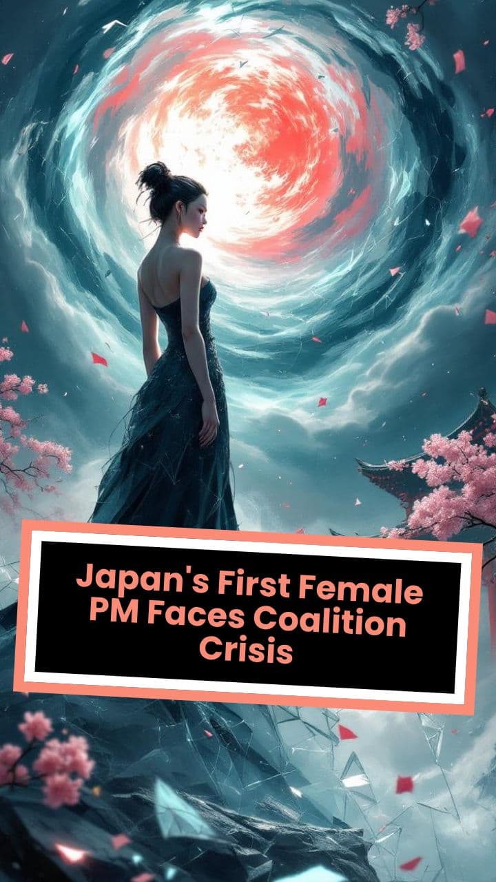 Japan's First Female PM Faces Coalition Crisis