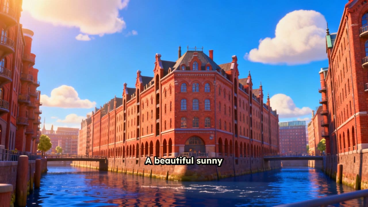 Sunny Day in Speicherstadt