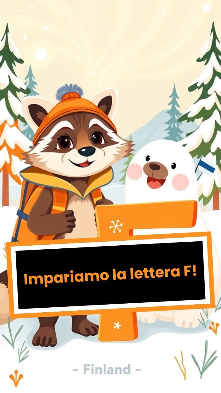 Impariamo la lettera F!