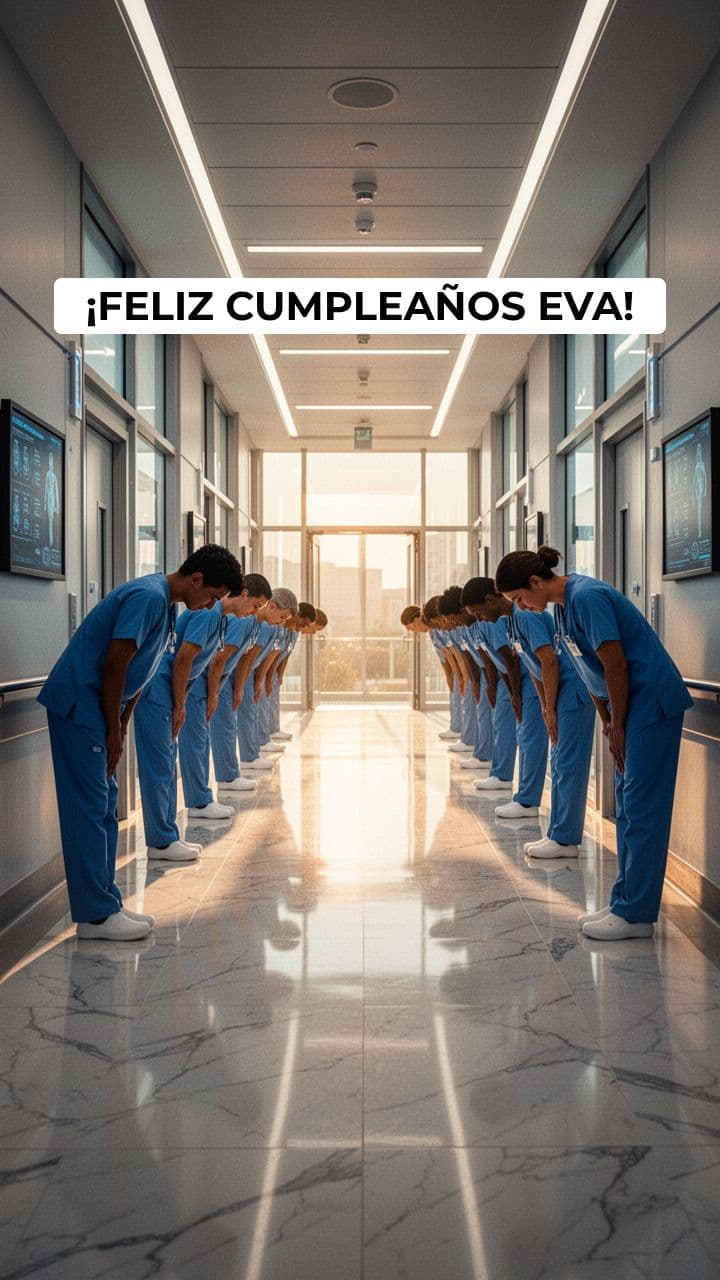 Feliz Cumpleaños Eva - La Anestesióloga Estrella