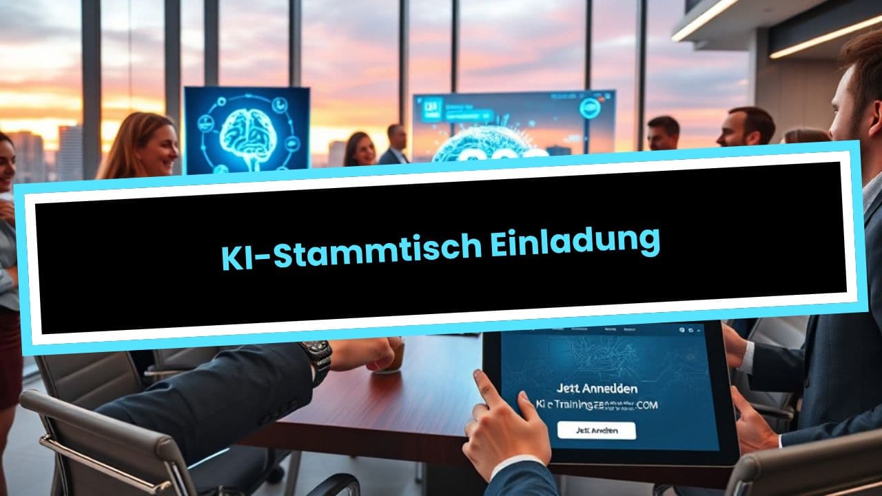 KI-Stammtisch Einladung