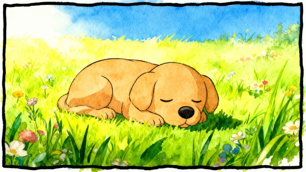 Tucker the Small Brown Dog