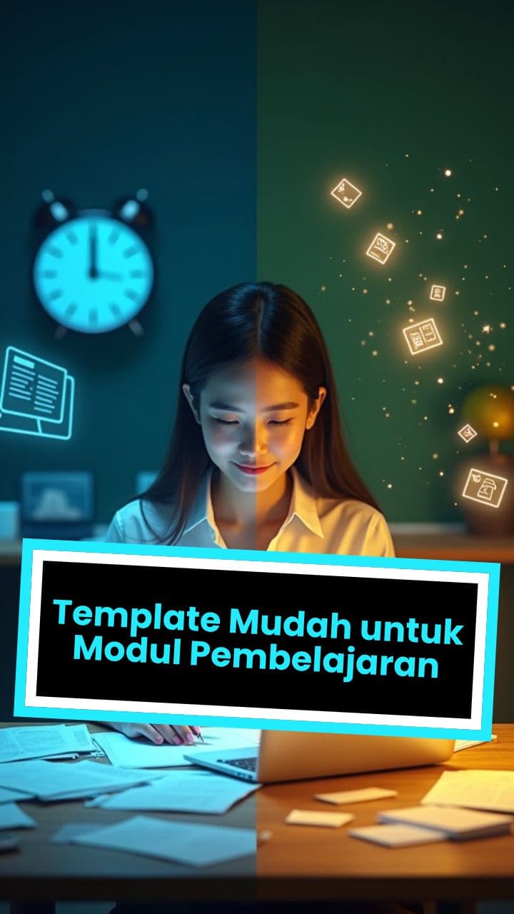 Template Mudah untuk Modul Pembelajaran