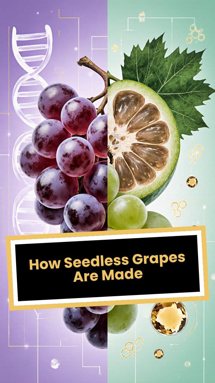 How Seedless Grapes Are Made