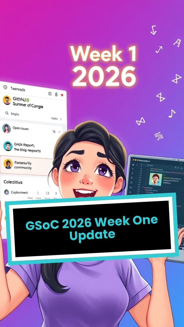 GSoC 2026 Week One Update