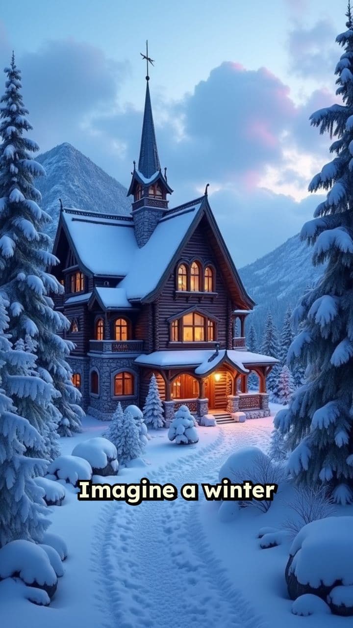 Winter Mountain Dream Cabin