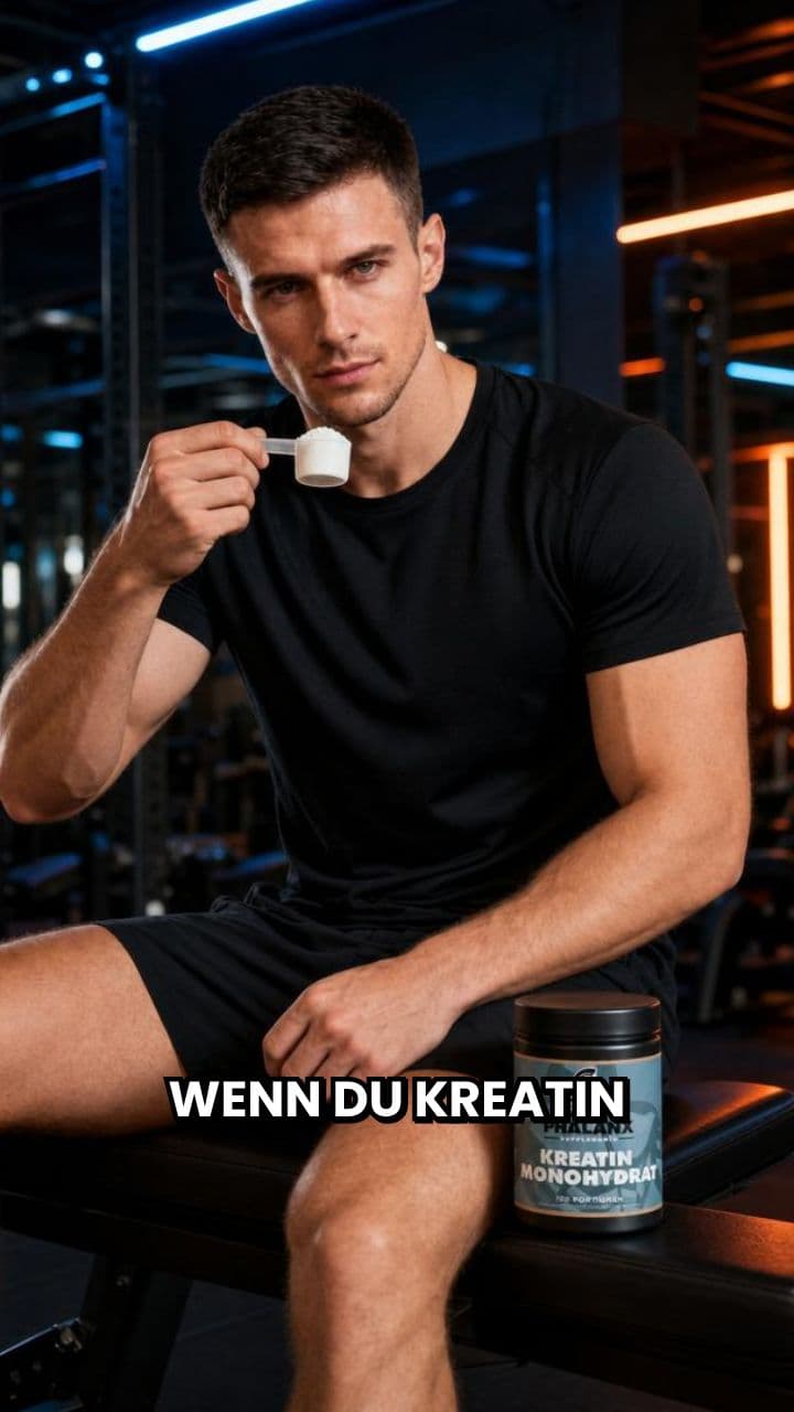 Phalanx Supplements Creatine Dry Scooping