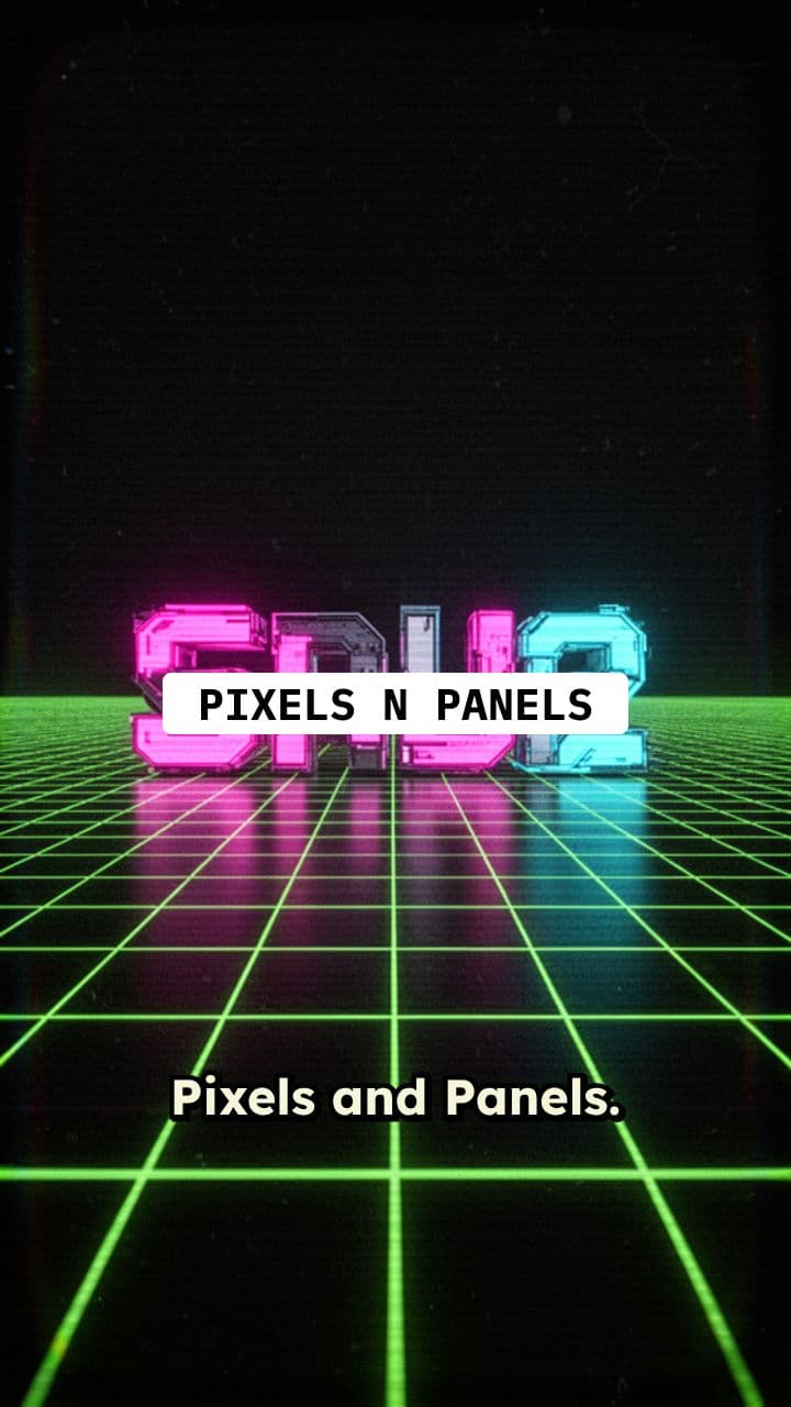 Pixels N Panels Brand Reveal