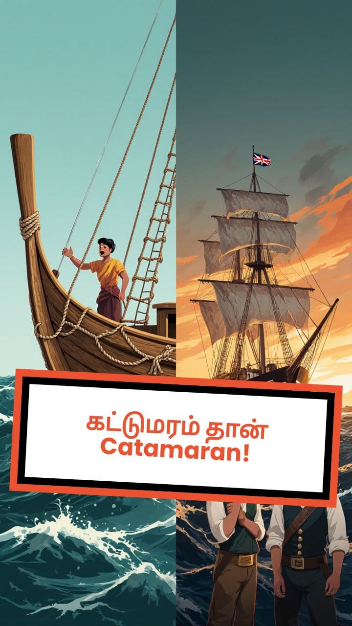 கட்டுமரம் தான் Catamaran!